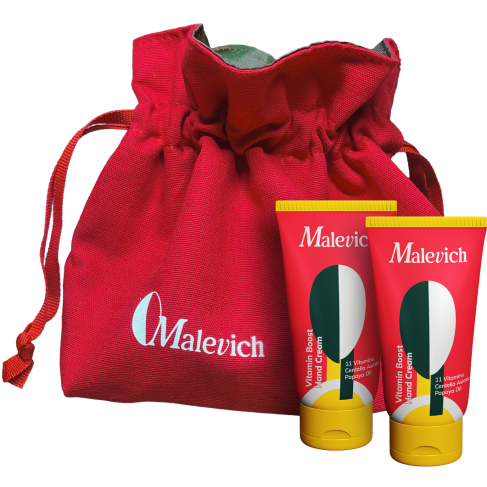 Набір "Вітамінізовані креми для рук + косметичка"